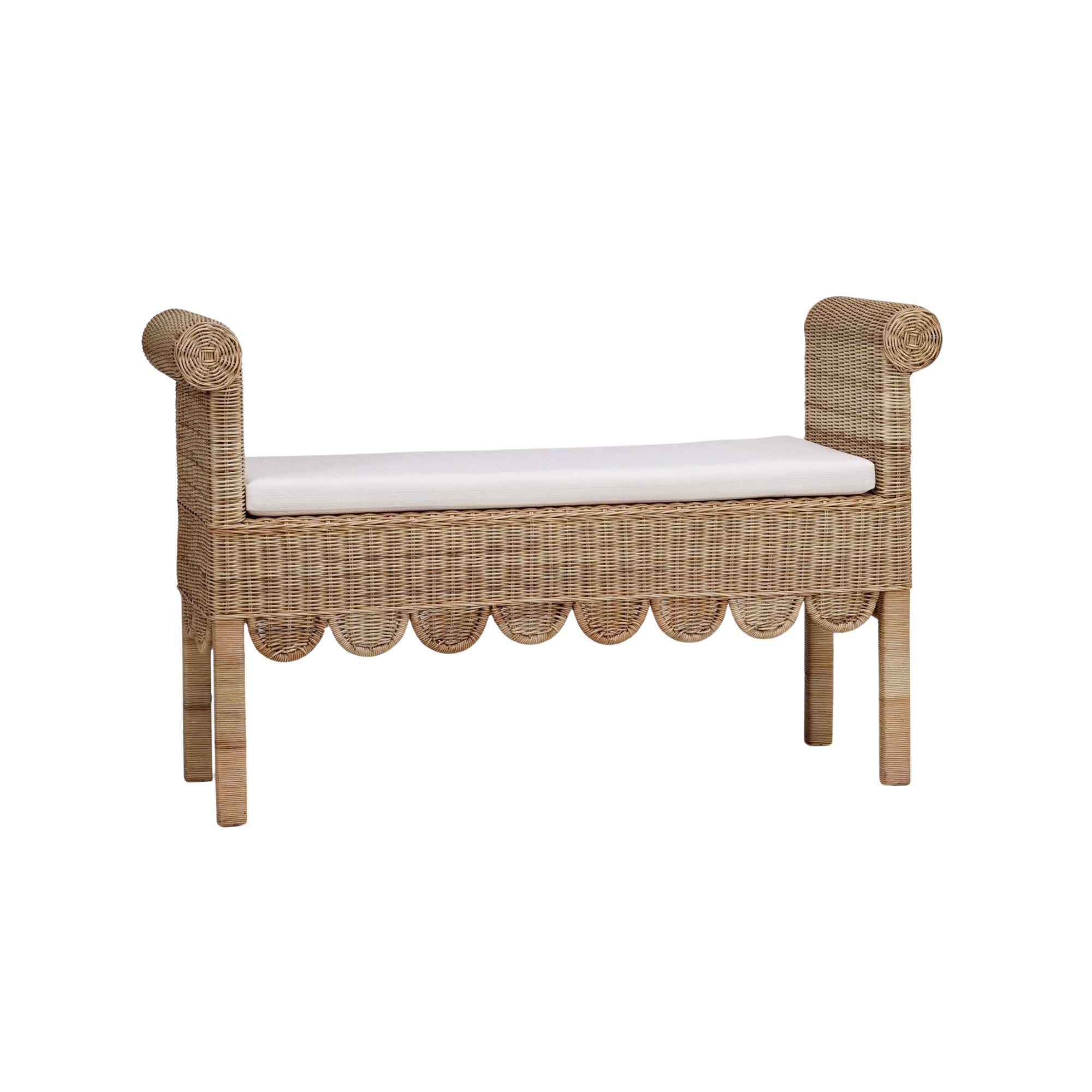 Seyla Woven Bench