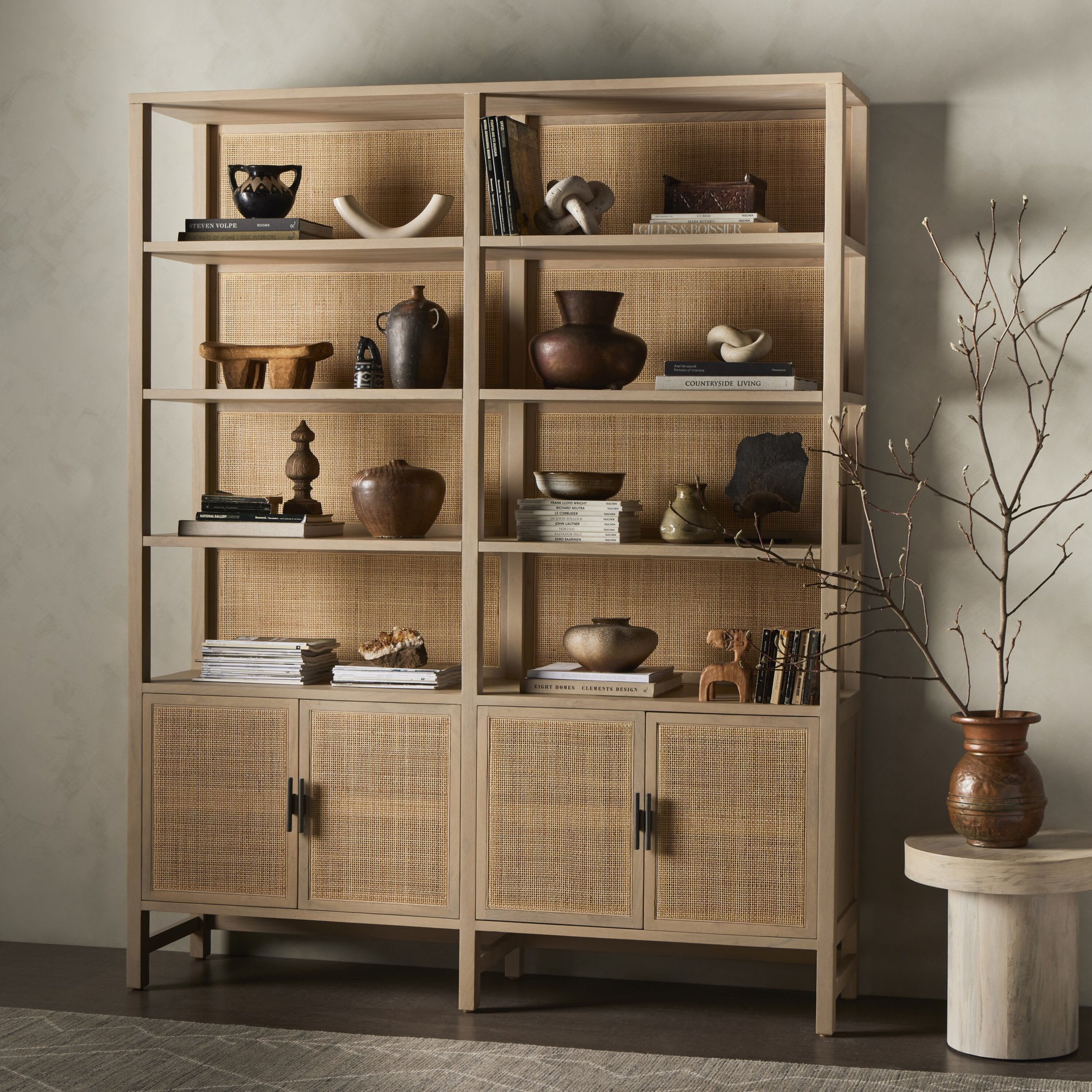 Navona Wide Bookshelf