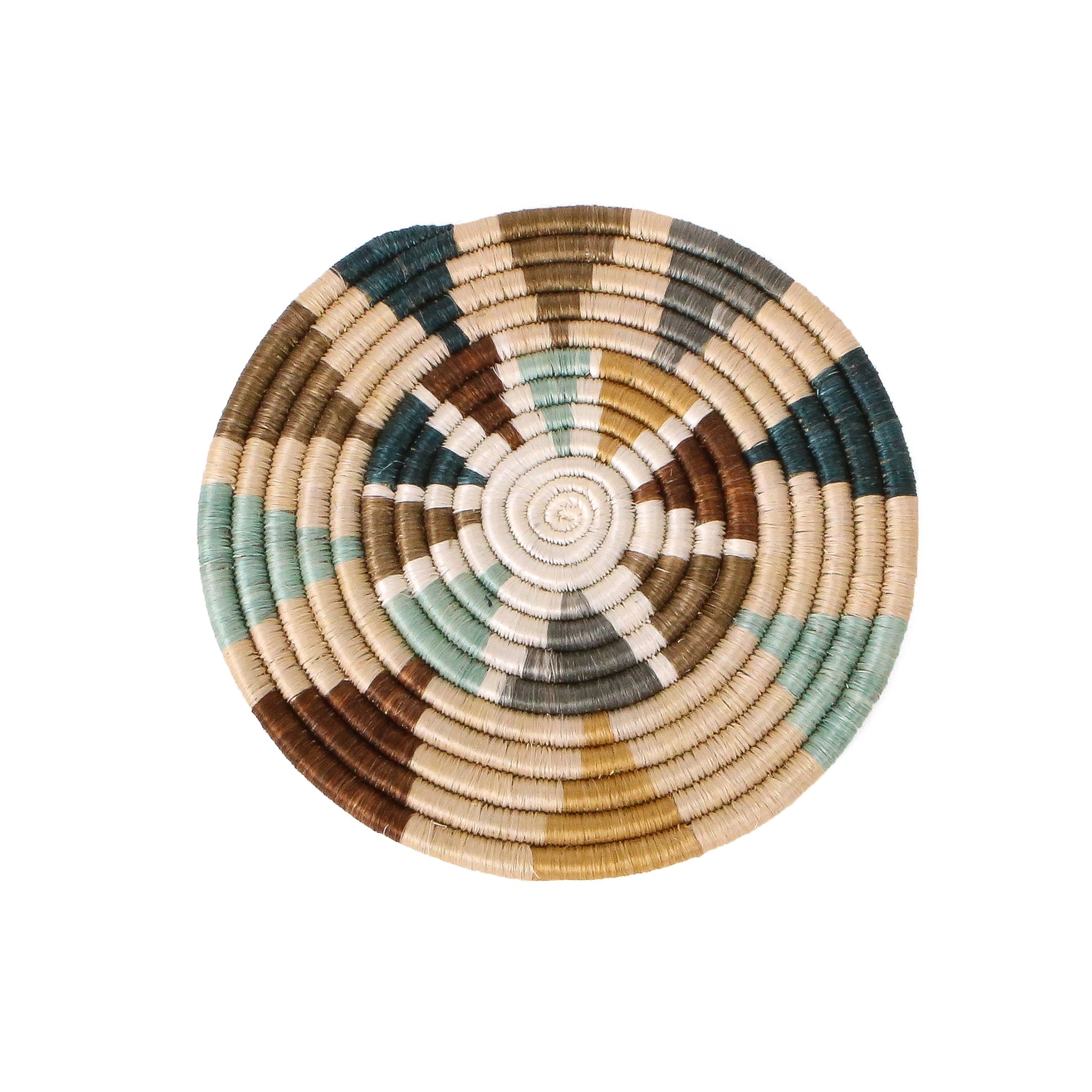 Diamond Sunburst Woven Trivet 10