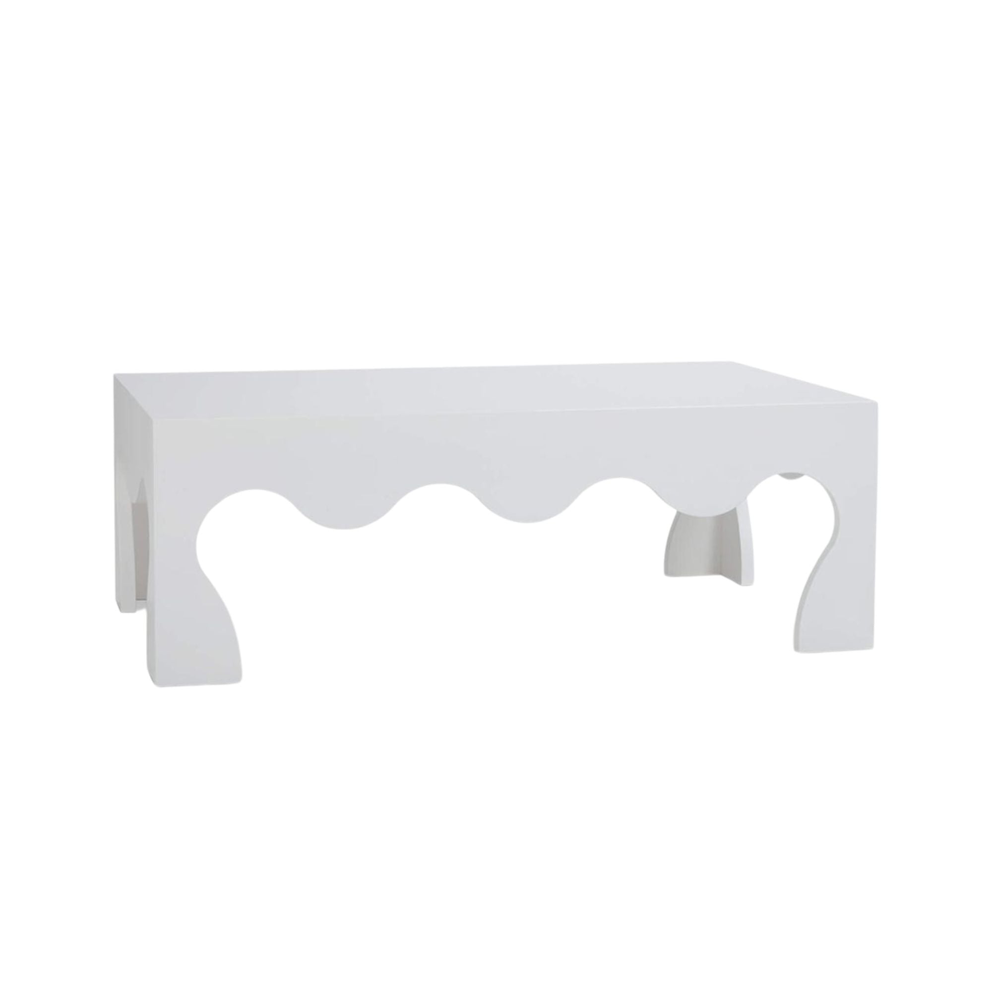 Lunel Scalloped Coffee Table