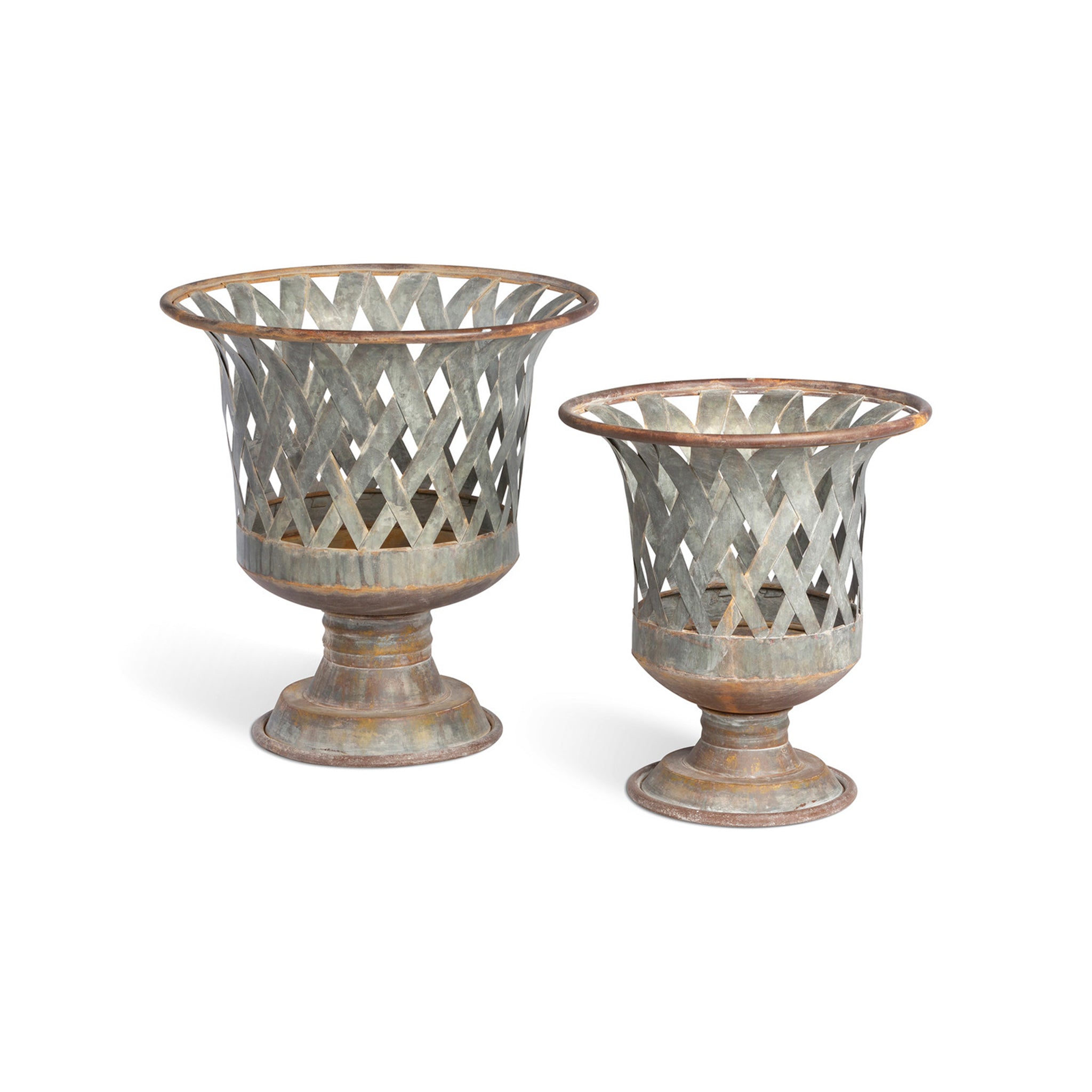 Clovis Urns, set of 2