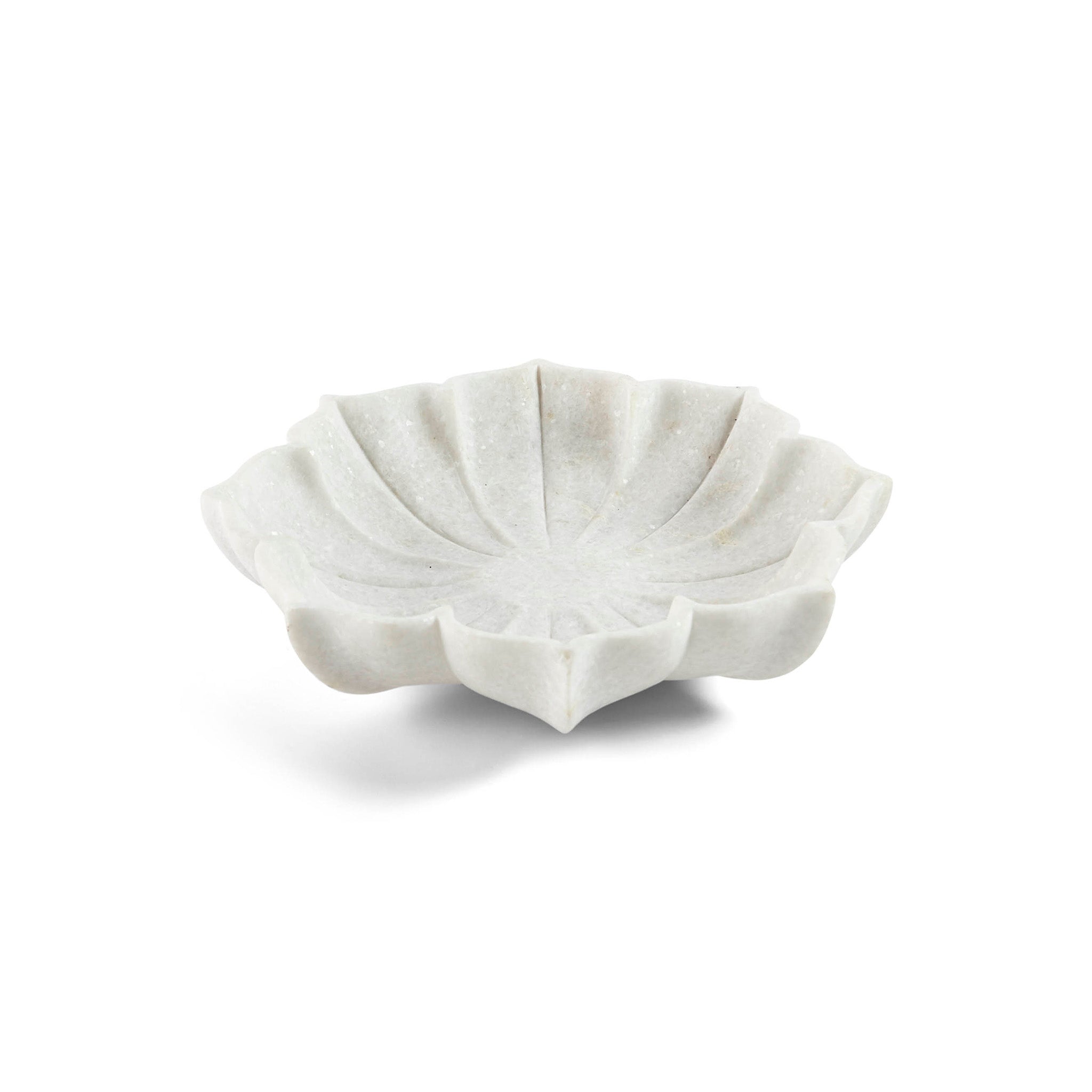 Marble Lotus Bowl