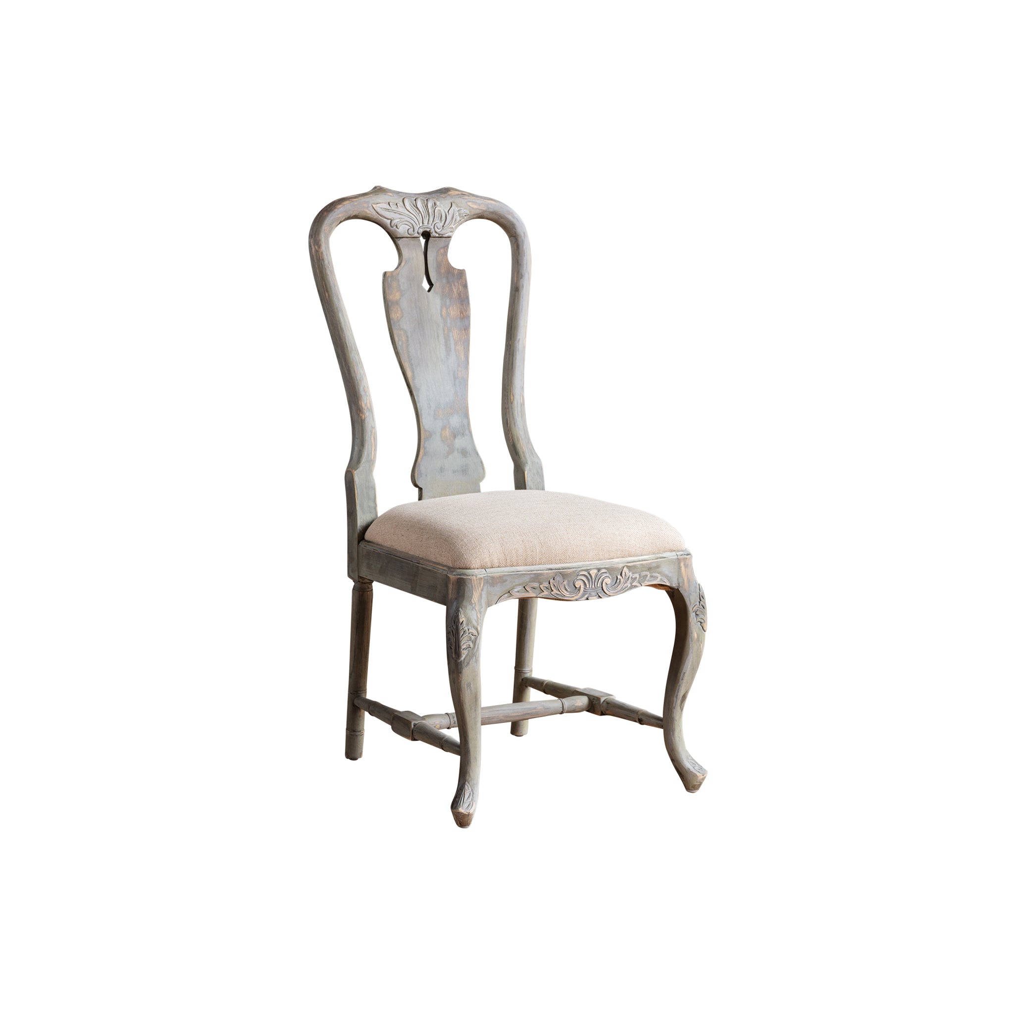 Bamberg Distressed Wood Dining Chair