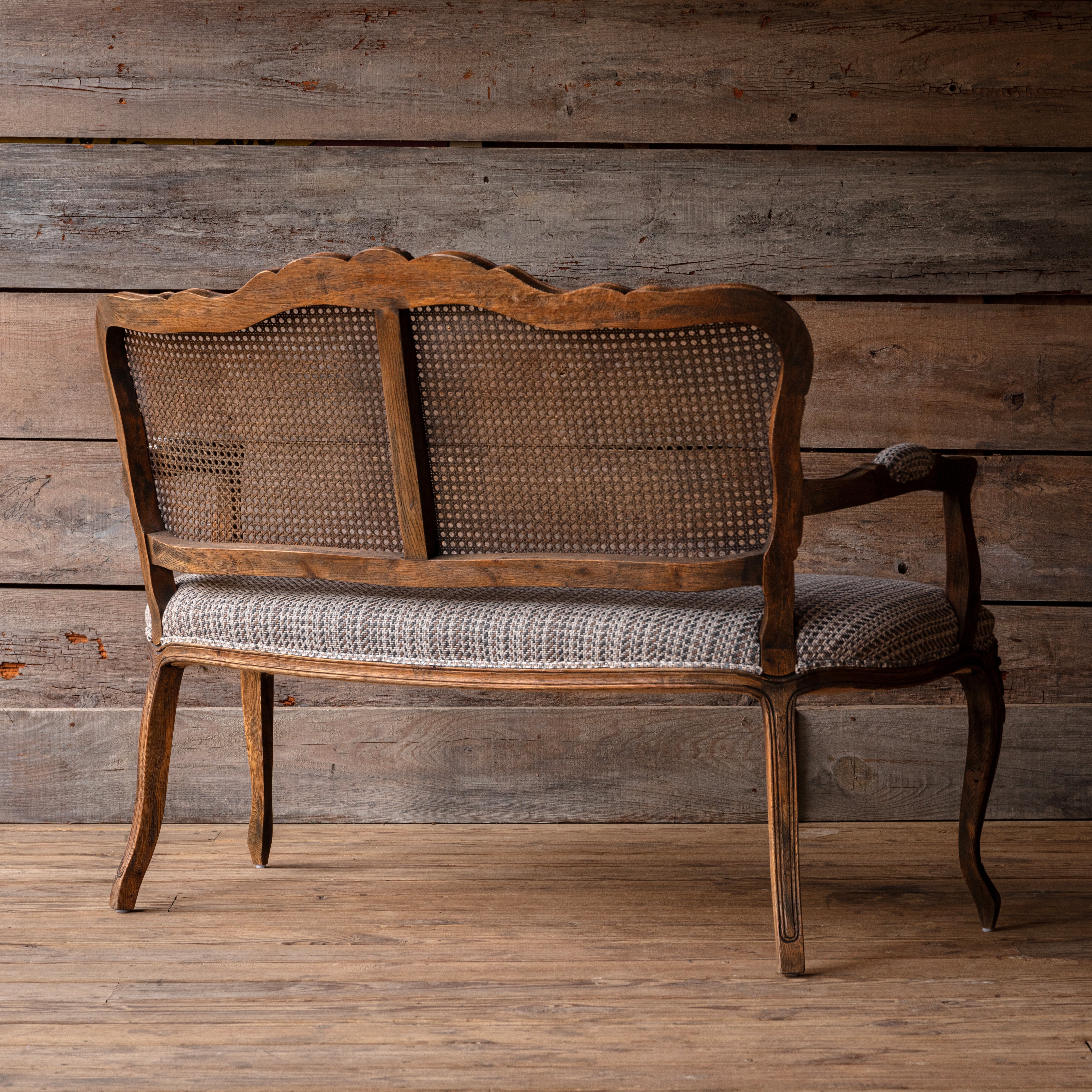 Chantilly Cane Back Settee