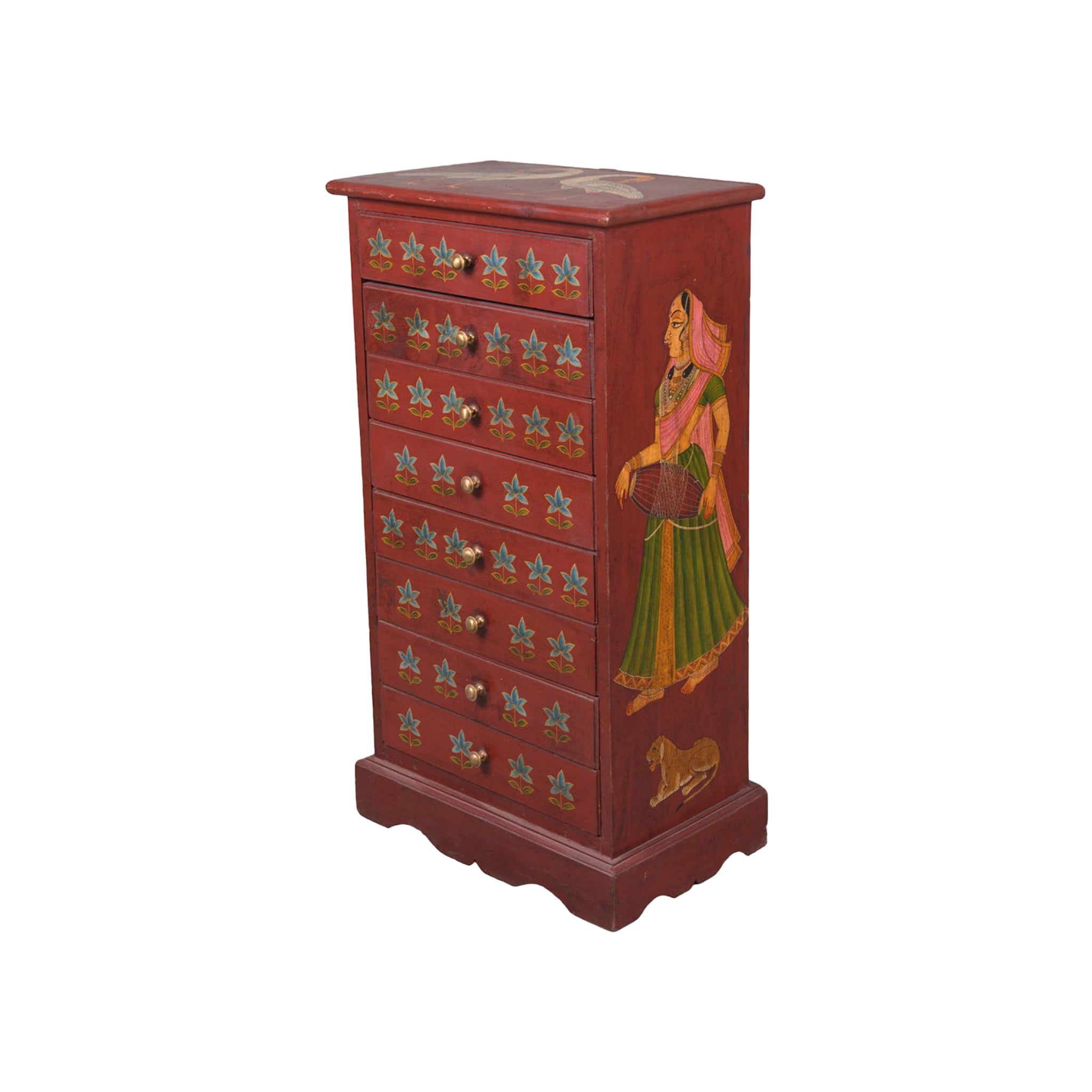 Savitri Painted Cabinet