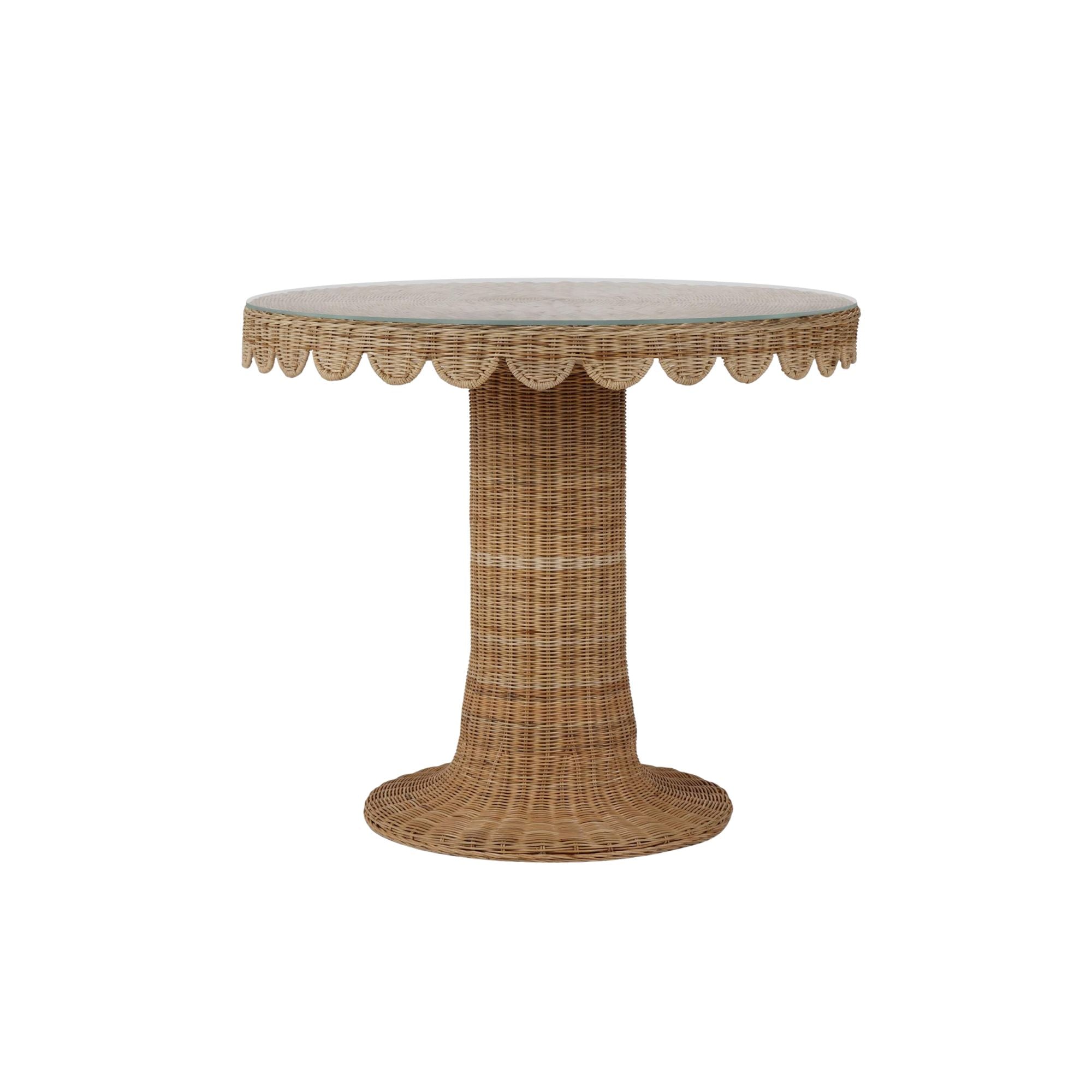 Isla Scalloped Dining Table