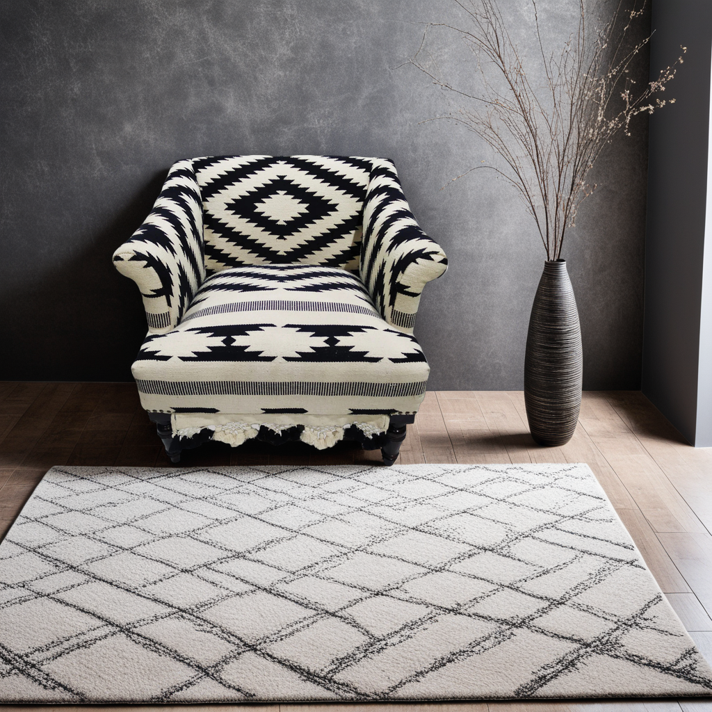 Bridal Rug Upholstered Chair